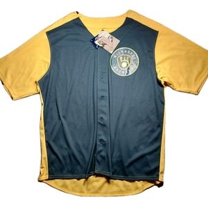 MLB - Milwaukee Brewers Men's Baseball Jersey - 2XL